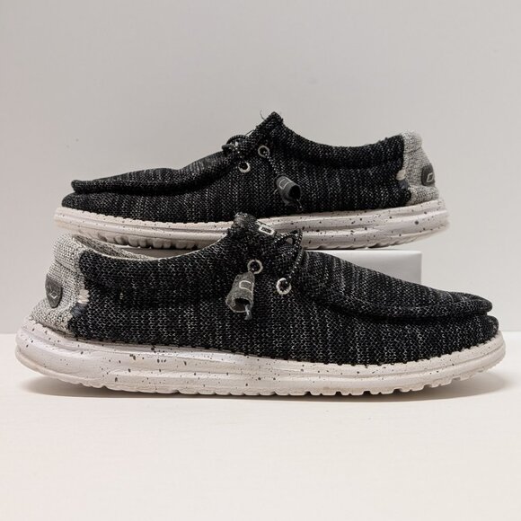Hey Dude Wally Stretch Mix Slip-On Shoes in Meteorite main image 4